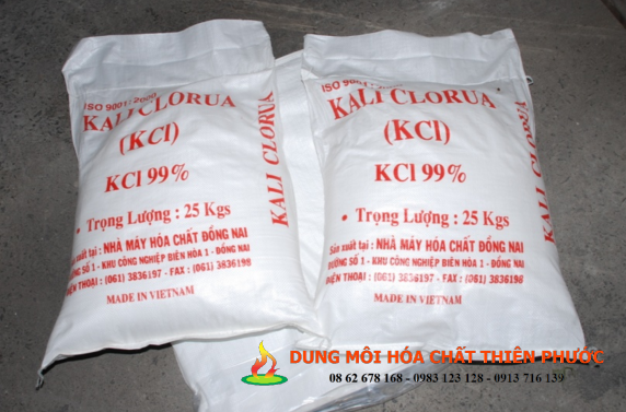 Muối KCl (Kali clorua) - KCl