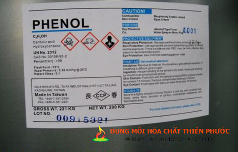 PHENOL - PHENYL ALCOHOL