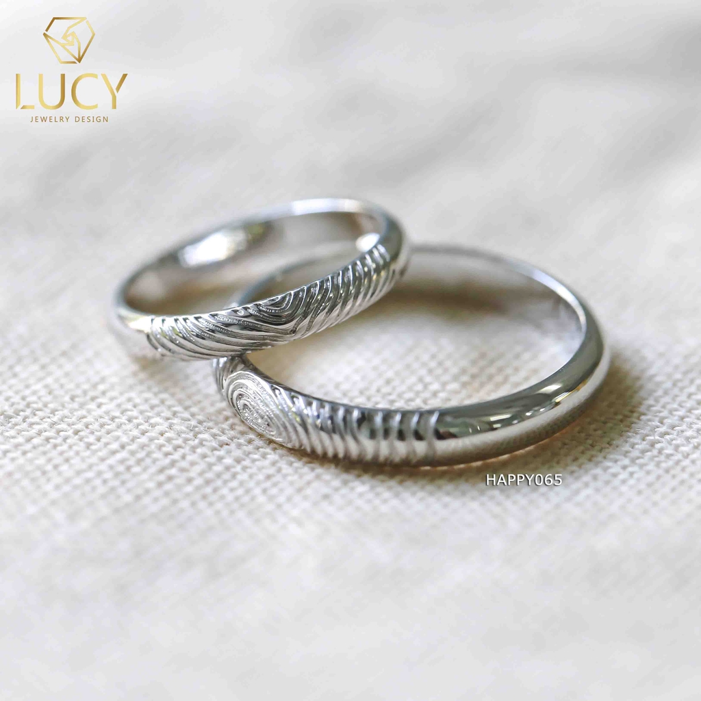 HAPPY065 Nhẫn cưới thiết kế - Lucy Jewelry