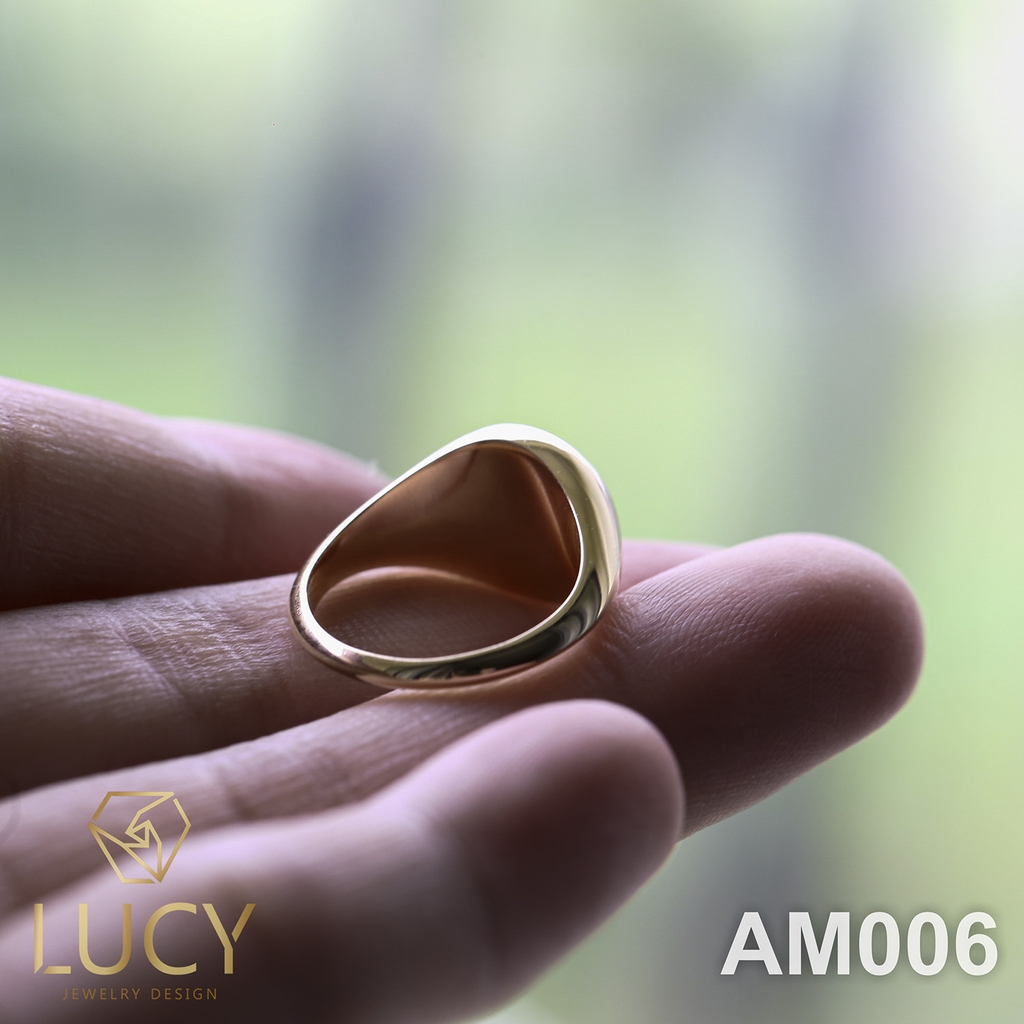 AM006 Nhẫn vàng nam đeo ngón út - Lucy Jewelry