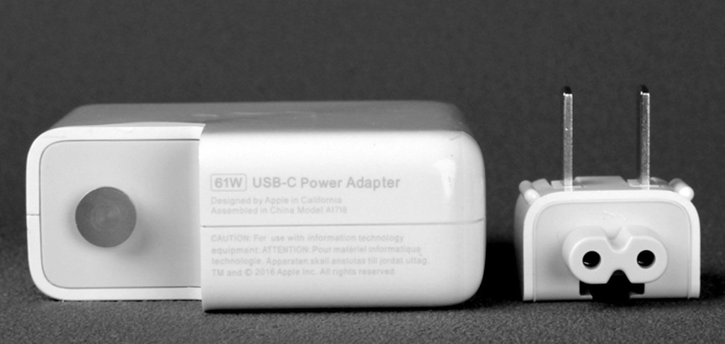 Sạc laptop Macbook 20.3V - 3A (USB PD) / 9V - 3A (USB PD) / 5.2V - 2.4A (61W chuẩn USB-C)