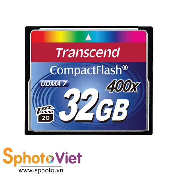 Thẻ nhớ Transcend CF 32gb - 400x