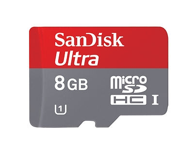 Thẻ nhớ Sandisk MicroSDHC - 8GB (Ultra 30MB/s)