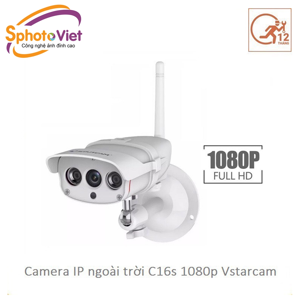 Camera Wifi IP Vstarcam C16s 1080p Ngoài trời