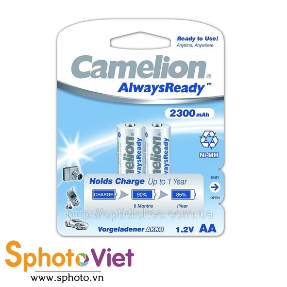 Pin Sạc Camelion AA 2300mAh