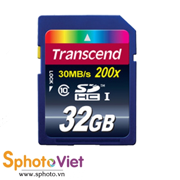 Thẻ nhớ Transcend SDHC 32GB 200x