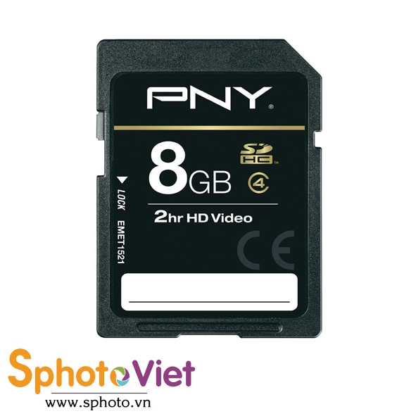 Thẻ nhớ PNY SDHC 8GB Class4