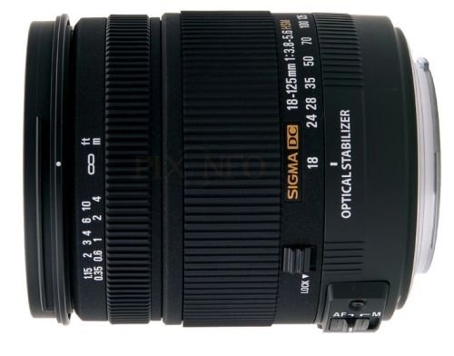 Sigma 18-125mm f/3.8-5.6 DC OS HSM for Canon (Chính Hãng)