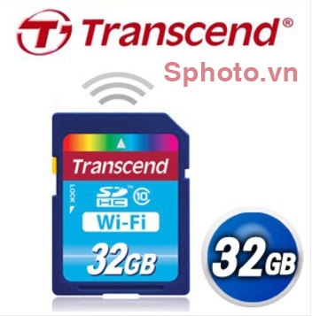 Thẻ nhớ SD Transcend 32 GB Class 10 Wifi
