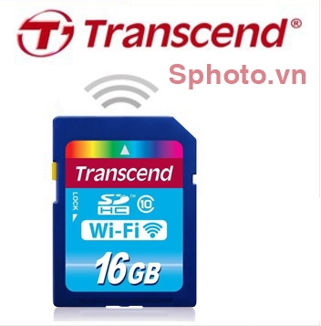 Thẻ nhớ SD Transcend 16 GB Class 10 Wifi .