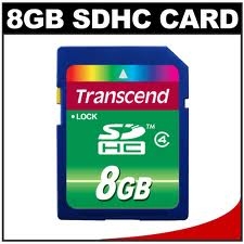 Thẻ nhớ Transcend SDHC 8GB class 4