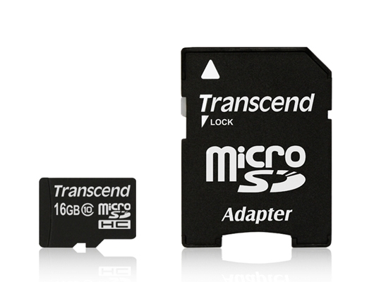 Thẻ nhớ Transcend MicroSDHC - 16GB class 10