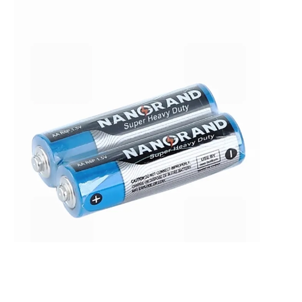 Pin AA NANORAND R6P 1.5V vỉ 2 viên