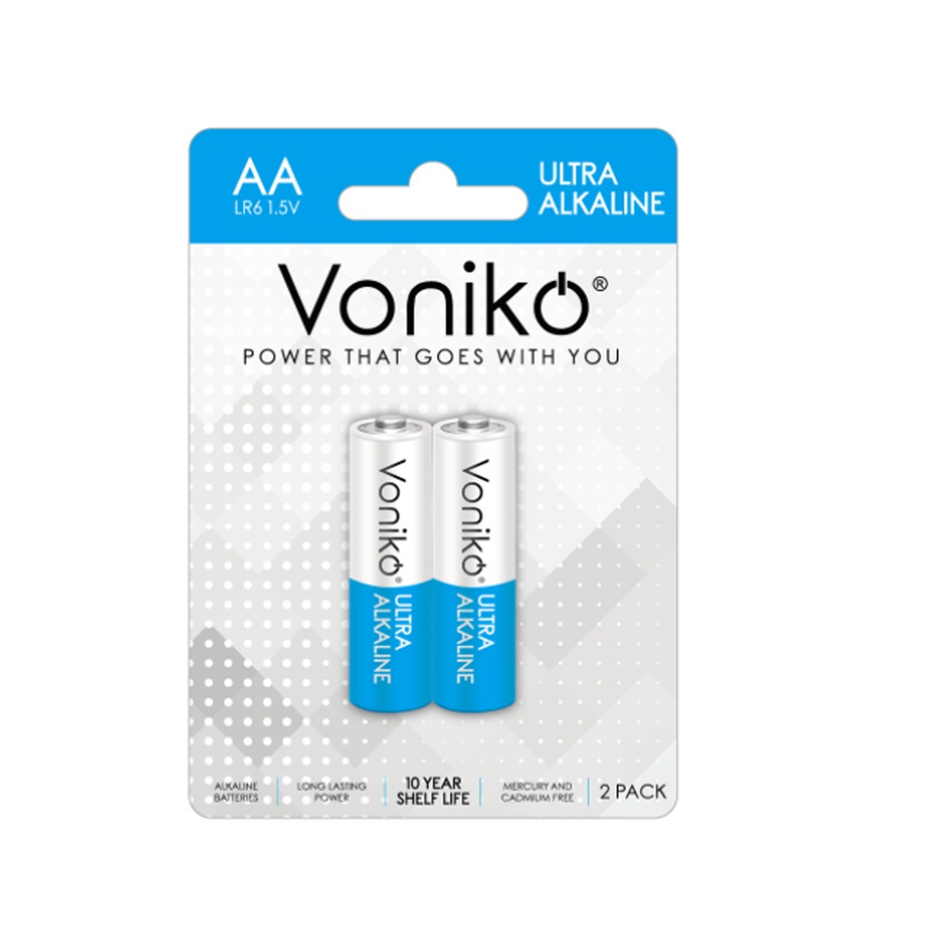 PIN AA VONIKO USA Alkaline vỉ 2 viên