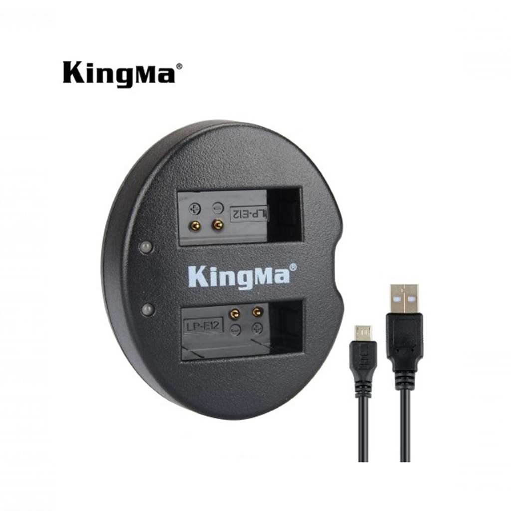 SẠC ĐÔI KINGMA CHO PIN CANON LP-E12