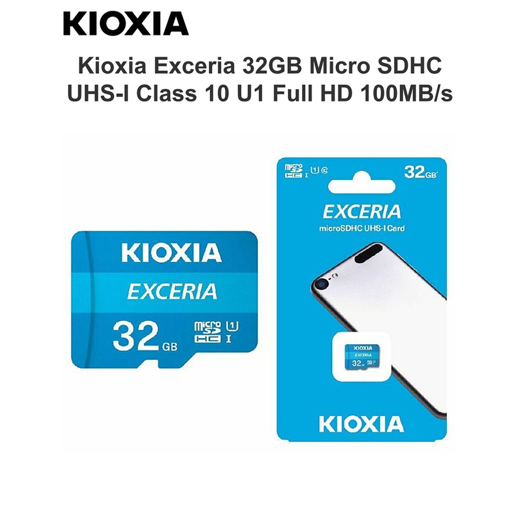 Thẻ nhớ microSD Kioxia 32GB Class 10