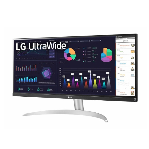 Màn hình LG 29WQ600-W Trắng (Màn UltraWide/ 29.0Inch/ 2K (2560x1080)/ 5ms/ 100HZ/ IPS/ Tích hợp Loa/ USB Type-C)