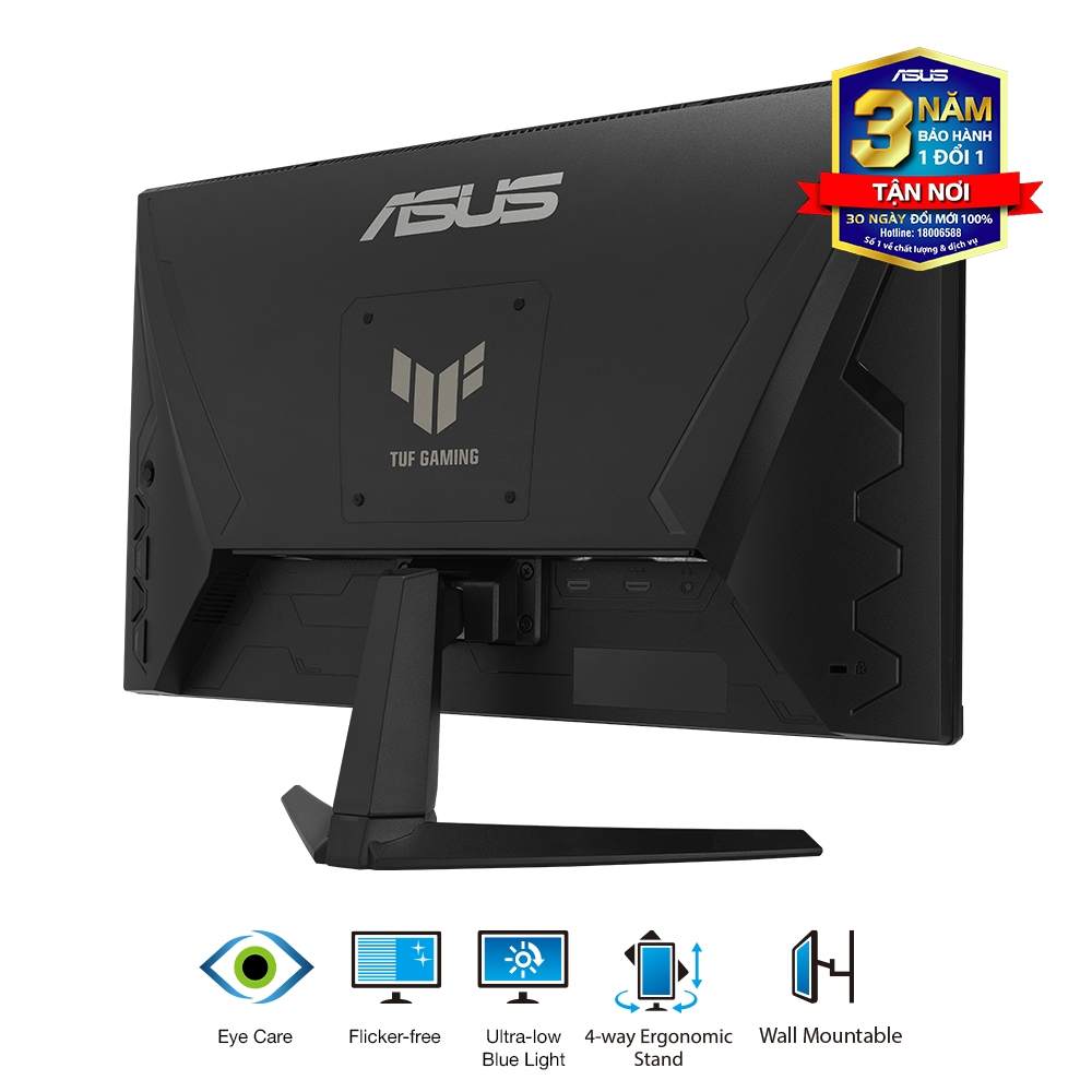 Màn hình gaming Asus TUF G246H1A (23.8Inch/ Full HD/ 0,5ms/ 100HZ/ 300 cd/m2/ IPS)