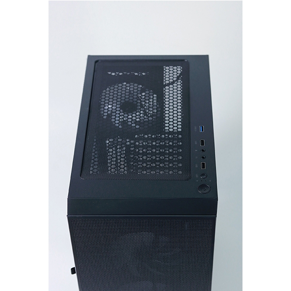 Vỏ máy tính Sama 3307 Black (ATX, kèm sẵn 3 quạt ARGB)