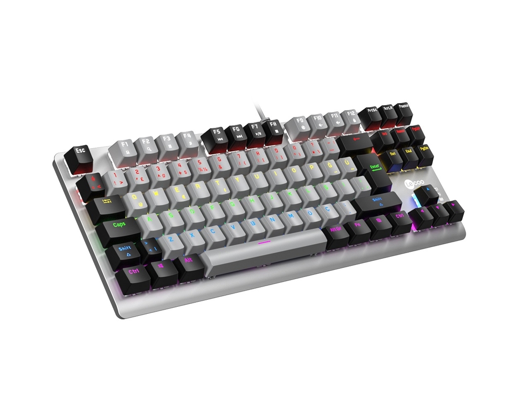 Bàn phím cơ gaming Lecoo GK304 Red Switch có đèn LED