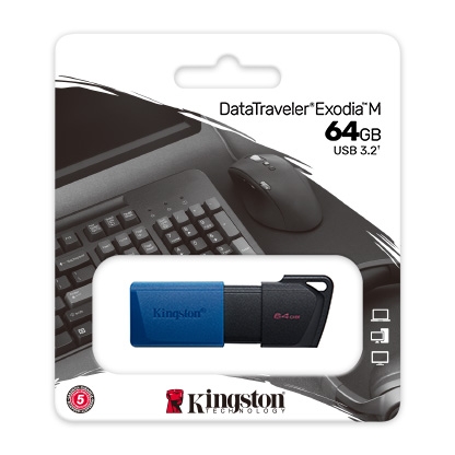 USB Kingston DataTraveler Exodia M 64GB (DTXM/64GB) USB 3.2 gen 1