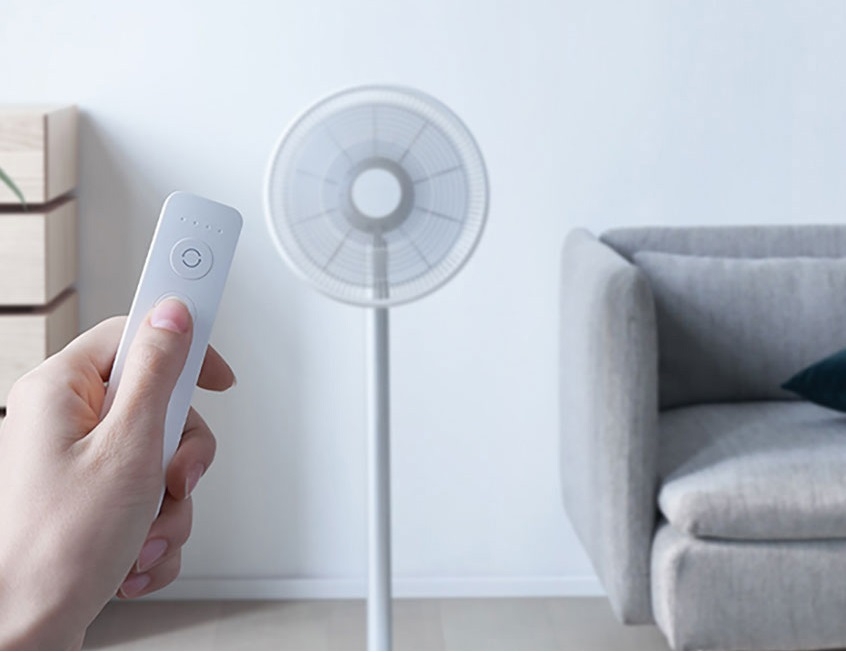Quạt Tích Điện Thông Minh Xiaomi SmartMi Fan 2S Kèm Remote Điều Khiển (ZLBPLDS03ZM)