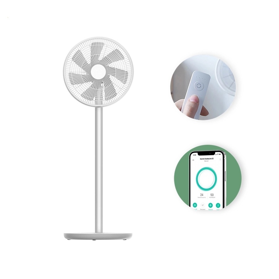 Quạt Tích Điện Thông Minh Xiaomi SmartMi Fan 2S Kèm Remote Điều Khiển (ZLBPLDS03ZM)