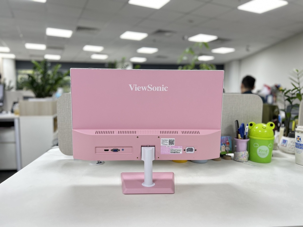 Màn hình ViewSonic VA2436-H-PN màu hồng 24 inch, Full HD, 100Hz, 1ms MPRT