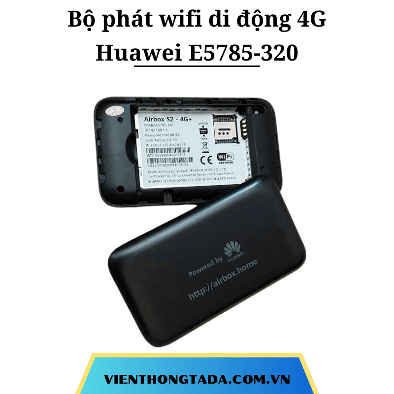 Huawei E5785 | Bộ Phát Wifi Di Động 4G 300Mbps, Pin 3000mAh, Băng Tần Kép| Bảo hành 12 tháng 1 đổi 1