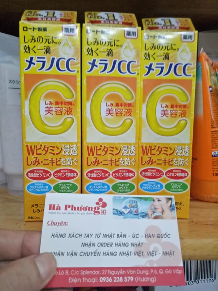 Serum Vitamin C Melano CC Rohto Nhật Bản