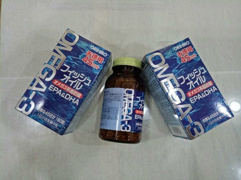 VIÊN UỐNG OMEGA-3 ORIHIRO NHẬT BẢN