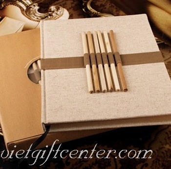 Sổ tay bìa vải canvas cao cấp