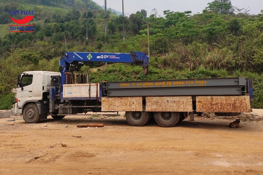 Cân điện tử 80 tấn (12mx3m) lắp đặt hoàn thiện tại tỉnh Yên Bái