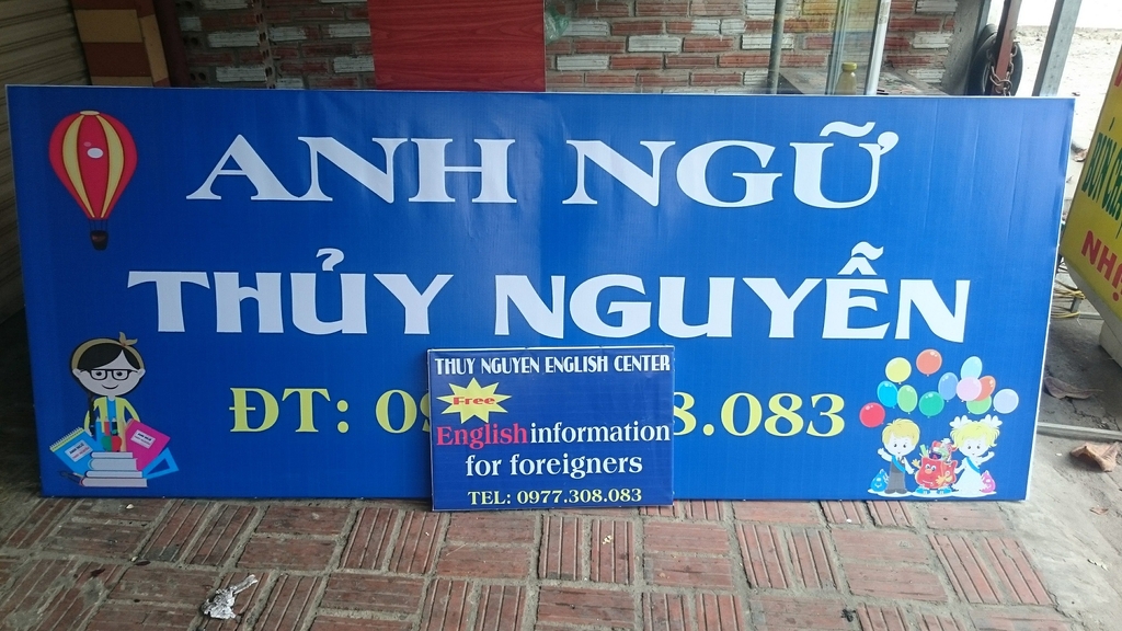 biển quảng cáo biển bạt