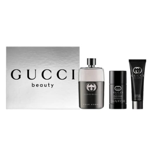 Gift Set Gucci Guilty Pour Homme EDT 3pcs