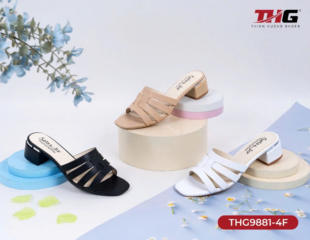 Dép lê cao gót THG9881