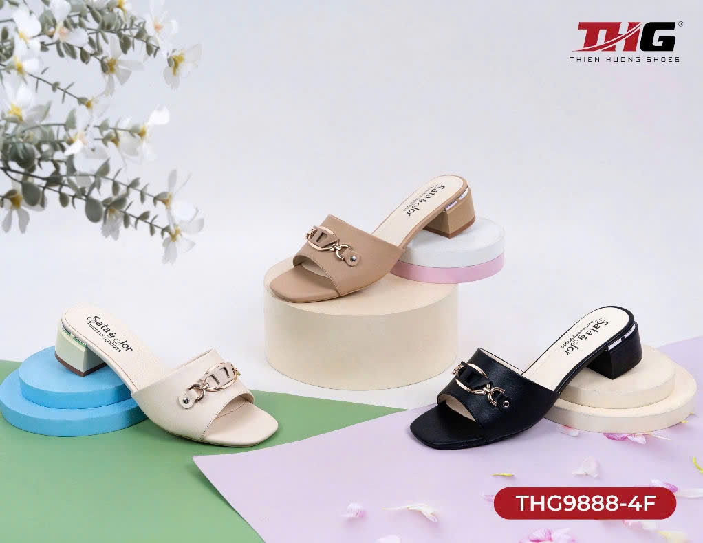 Dép lê cao gót THG9888