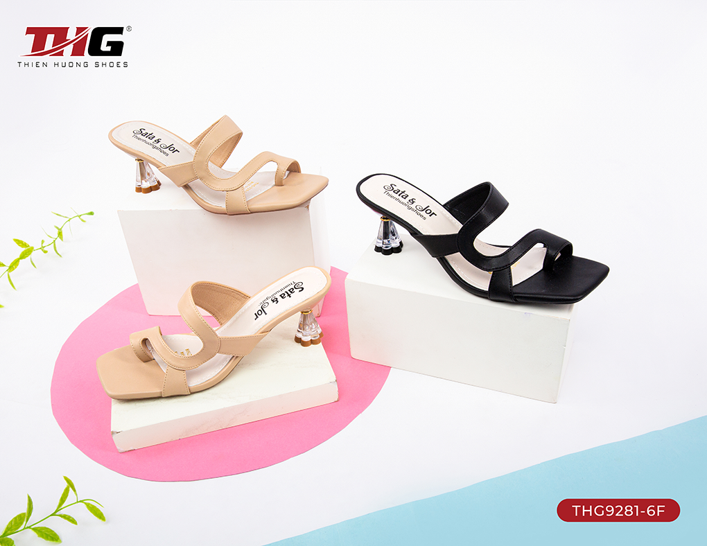 Dép lê cao gót THG9281