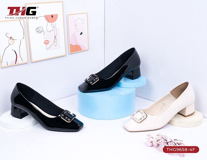Giày cao gót THG9658