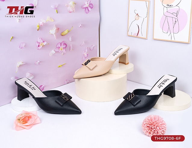Dép lê cao gót THG9708