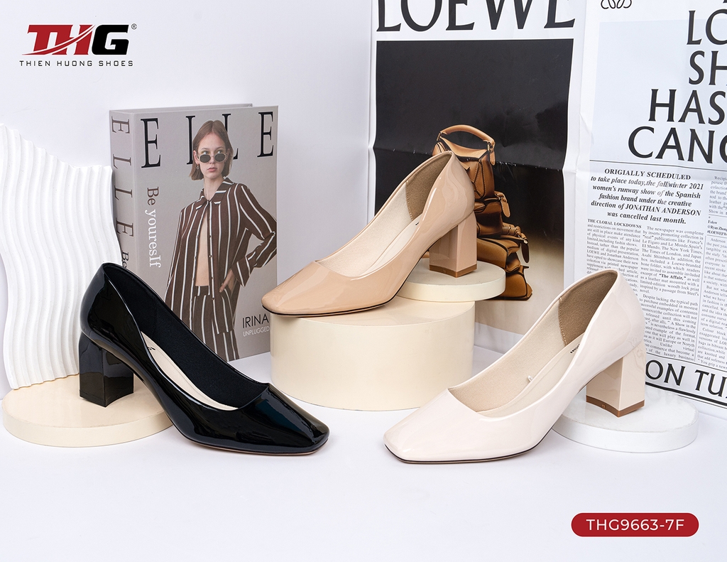 Giày cao gót THG9663