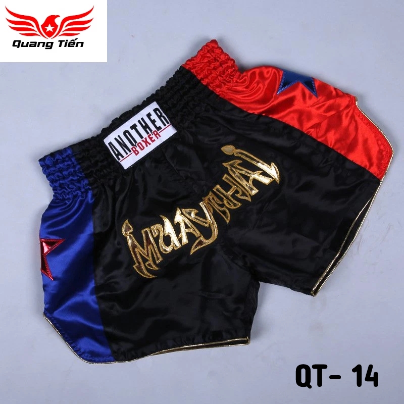 Quần Muay Thái Another Boxer Chính Hãng Muay Thai Short Chất Liệu Satin Cao Cấp | QT-014