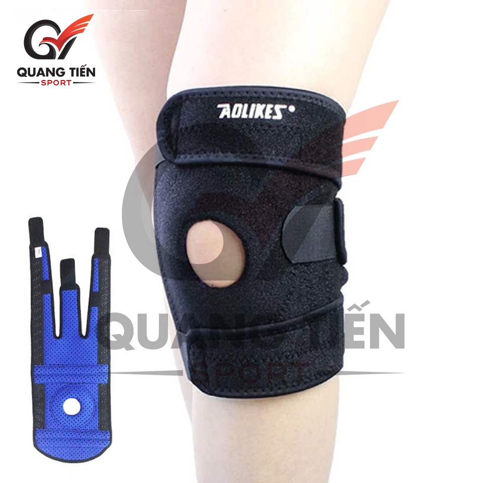 Đai quấn bảo vệ đầu gối thể thao AOLIKES - 7912