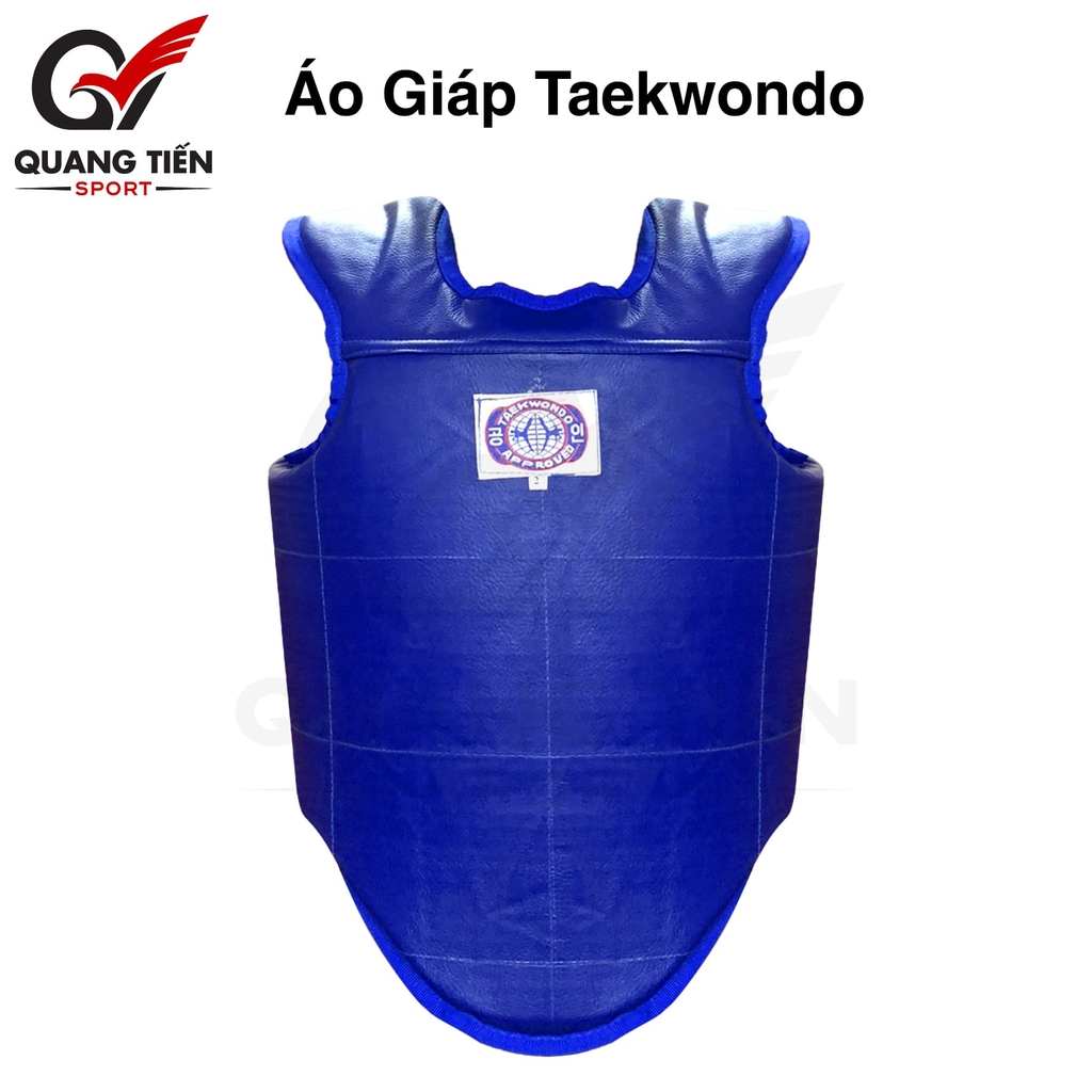 Áo giáp ngực teakwondo cao cấp dày dặn thi đấu