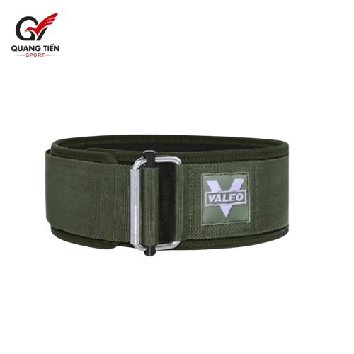 Đai Lưng Tập Gym VALEO Vải, Hỗ Trợ Lưng Khi Tập Gym, Luyện Tập Thể Thao, Squat, Deatlift , Powerlift