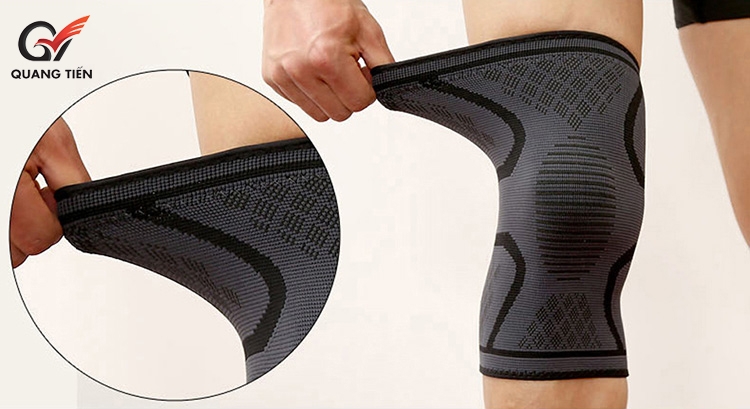 Bó gối đàn hồi bảo vệ khớp Aolikes AL7718.