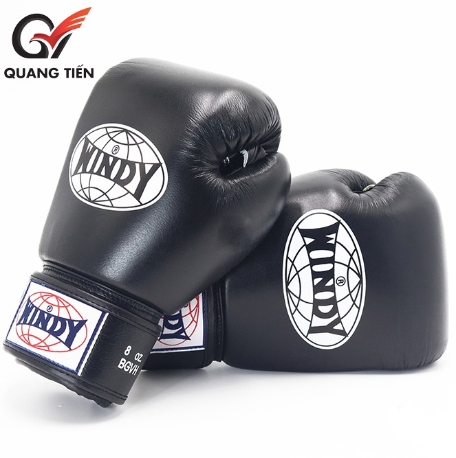 Găng Tay Boxing Windy BGVH Classic - Đen