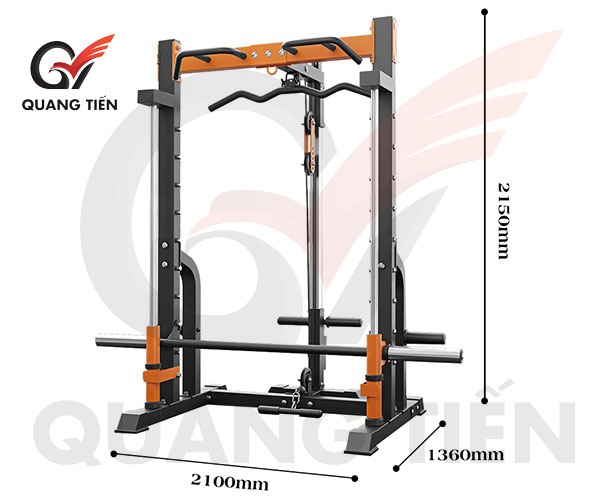 Bộ khung gánh tạ đa năng K8 ( Không kèm ghế tạ )