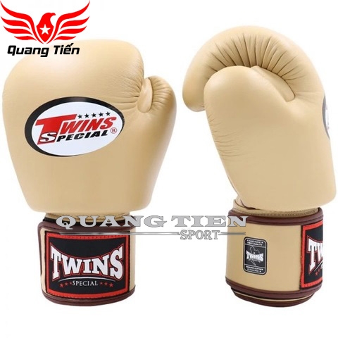 Găng Tay Boxing Twins  – LATTE (  màu trà sữa )