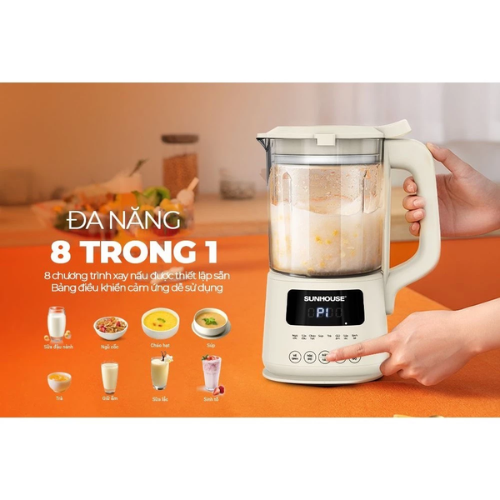 Máy làm sữa hạt đa năng Sunhouse SHD5261